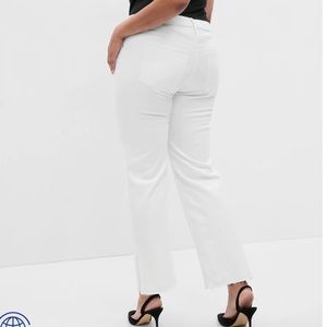GAP ‘90s Loose Mid-rise White Jeans 25w